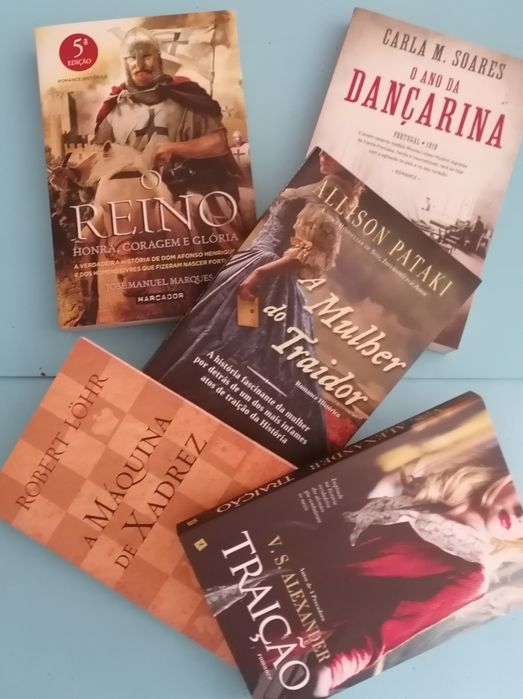 22 Romances históricos NOVOS-Desde 6,90€-Portes grátis na compra de 2