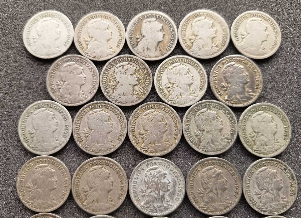 Coleção completa de 50 Centavos Alpaca (29 moedas) #3