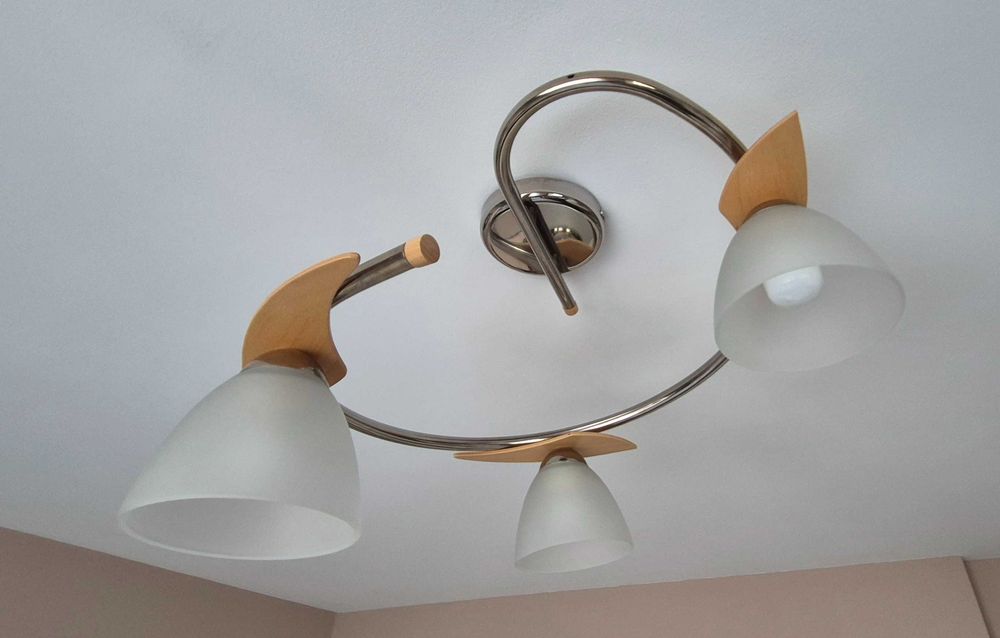 Lampa sufitowa 3  klosze
