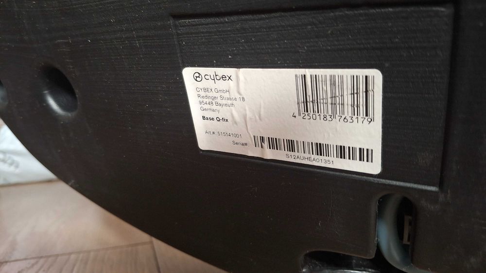 Baza isofix cybex i fotelik cybex cloud q