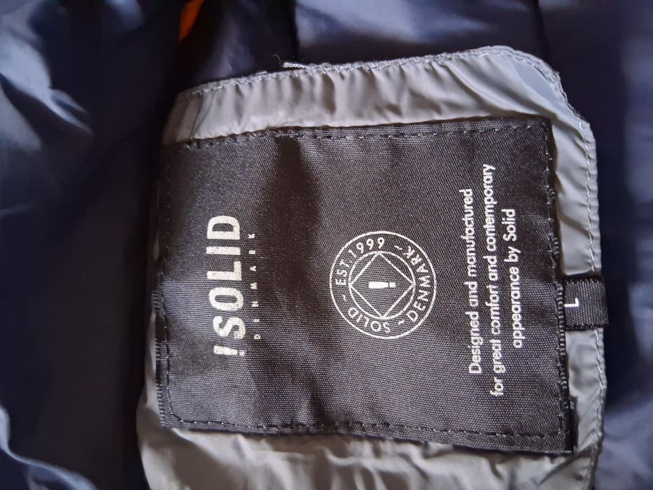 Kurtka chłopięca rozmiar L szara Solid