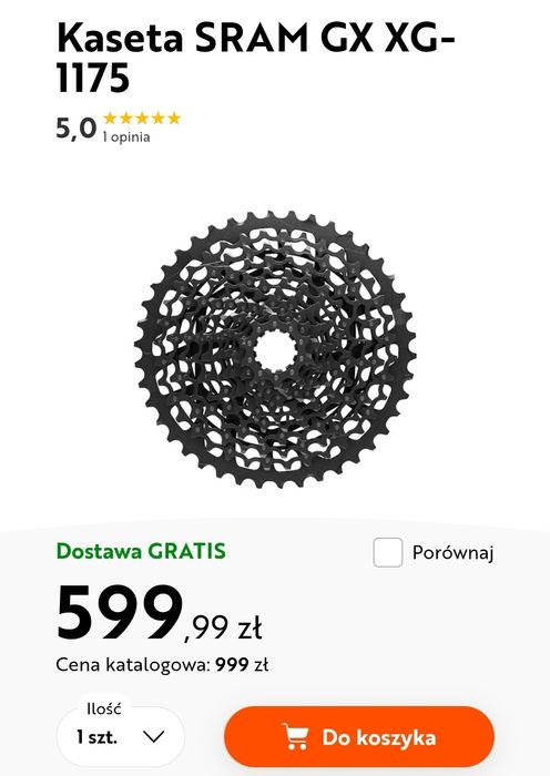Kaseta Sram GX 11s