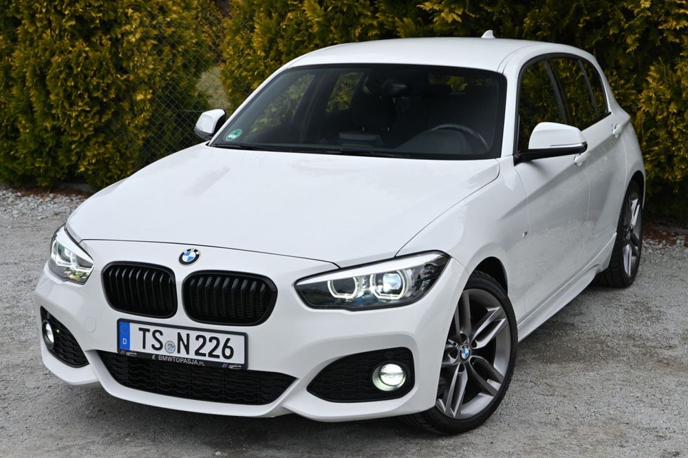 BMW Seria 1 BMW 118i Lift MPakiet Full LED Alcantara 18 Alpejska Biel Tylko 144tys