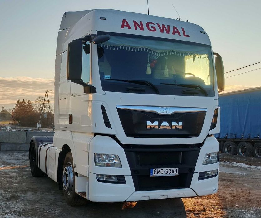 Ciągnik siodłowy MAN TGX 2014r. z hydrauliką