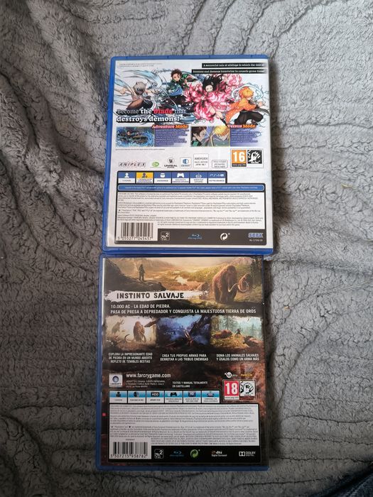 Demon Slayer e Farcry Primal