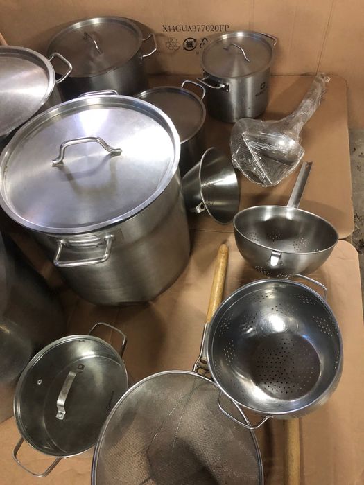 Komplet Garnki gastronomiczne Stalgast i akcesoria