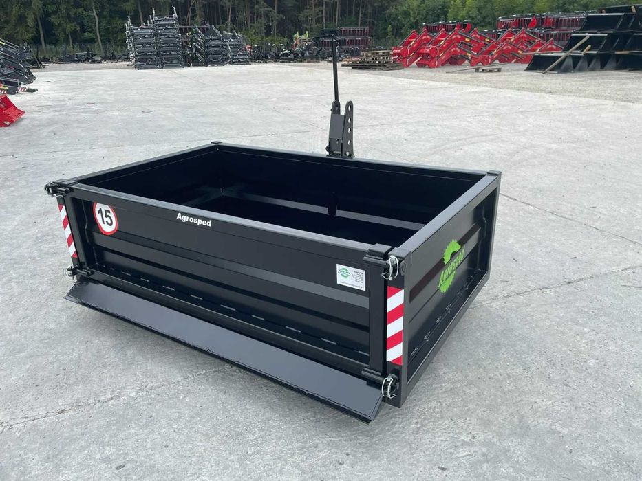 Skrzynia Paczka przewozowa transportowa na tył 1.35 1.65 1.85 2.10