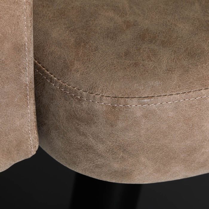 Gabbiano Fotel fryzjerski Roma old brązowy OUTLET