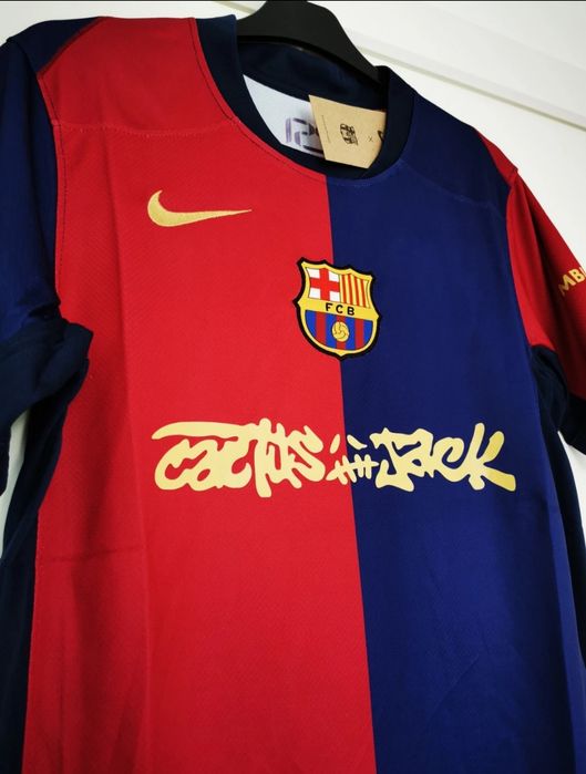 FC Barcelona x Travis Scott Limited Edition Match Home 2024/25 Jersey