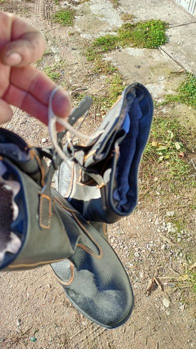 Сапоги рабочие кирзовые утеплённые зимние новые!