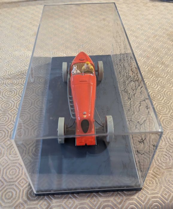 Tintim O Carro de Corrida Vermelho do álbum Os Charutos do Faraó 1/24