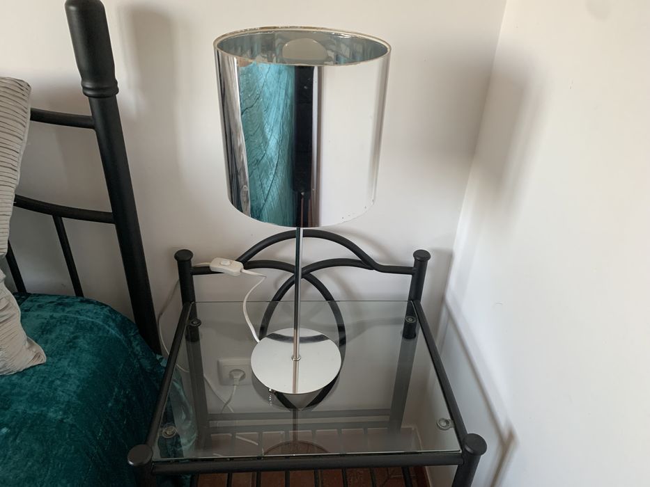 Candeeiros de mesa cabeceira (Conforama) como novos