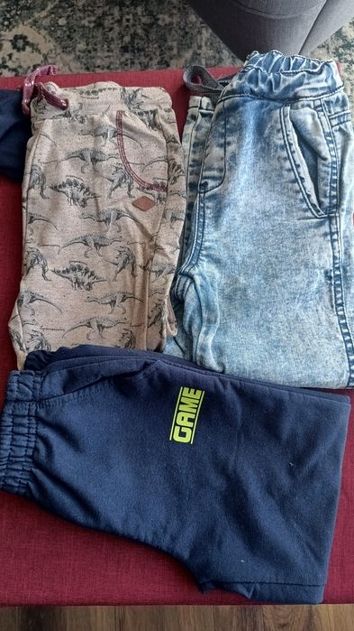 Paka ubrań dla chłopca 110/116