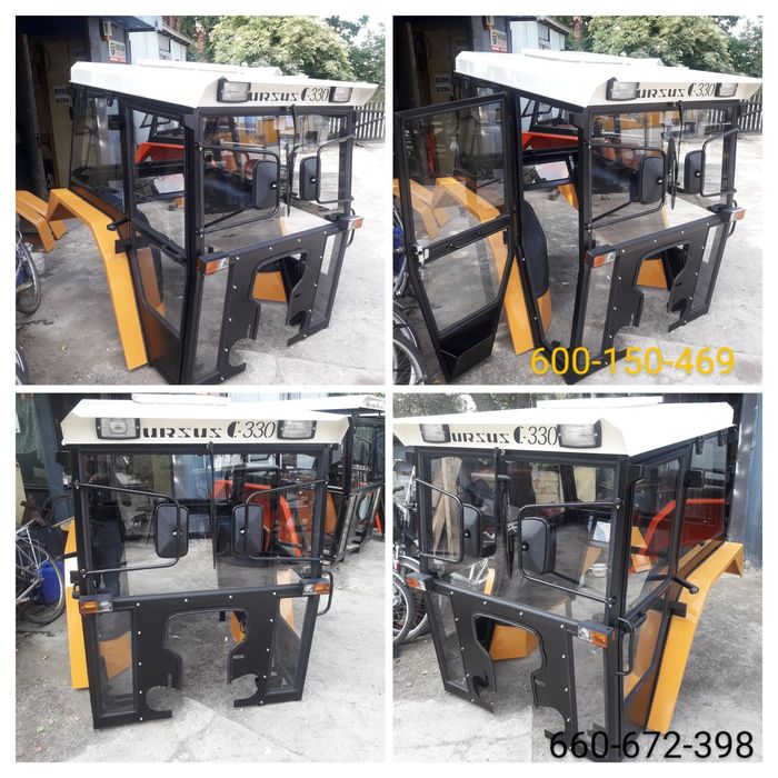 Kabina ursus ciągnik traktor rolniczy C-330 C-360 maska błotnik