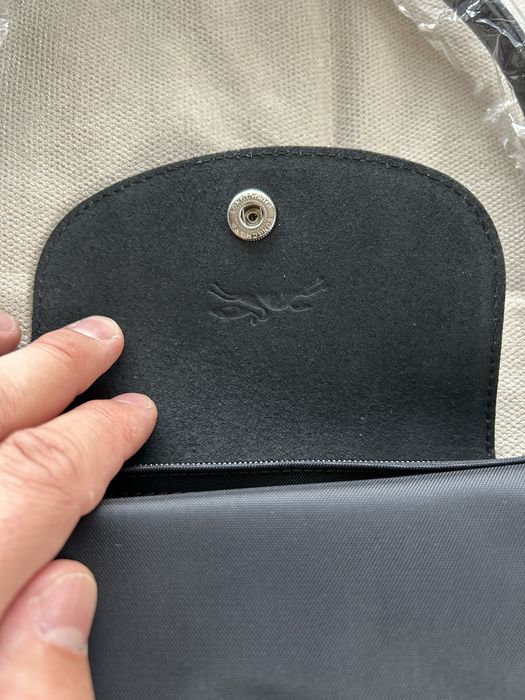 Torebka Longchamp cała czarna M