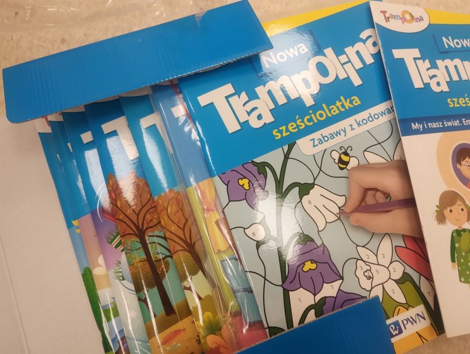Trampolina 6 latka PWN nowe