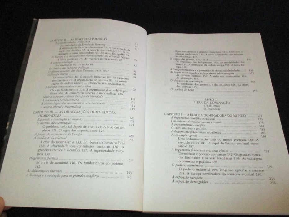Livro História Geral Da Europa de 1789 aos nossos dias