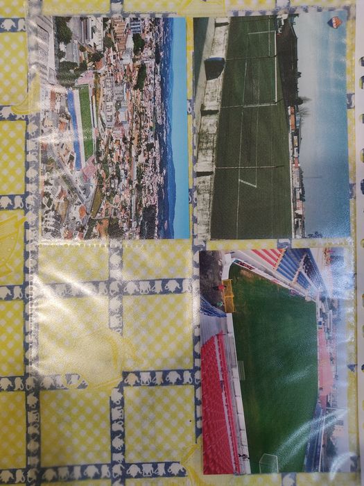 postal do estádio do CD Trofense
