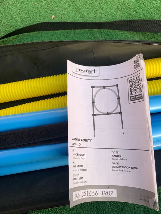 Obstáculos treino de animais cão