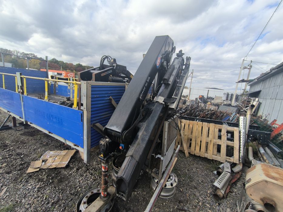 Маніпулятор кран HMF 1420 Запсастини MAN VOLVO MERCEDES Розборка Шрот