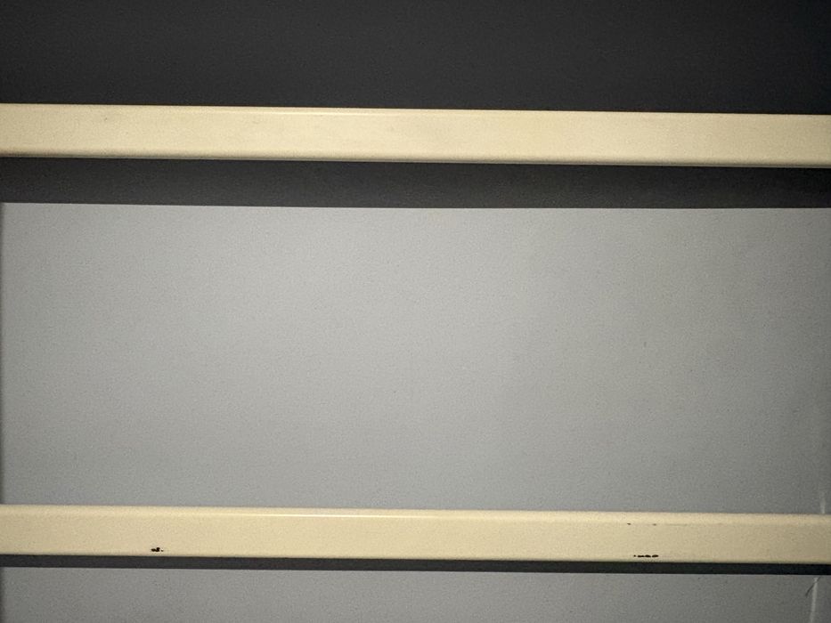 Łóżko piętrowe 90x200 biale rama ikea