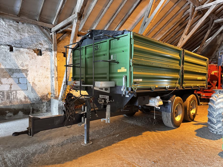 Przyczepa Zasław D-762 12 ton tandem