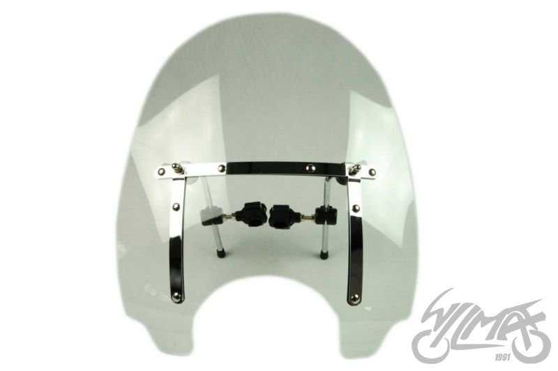 Szyba owiewka  uniwersalna Z BLACHAMI DUŻA motocyklowa