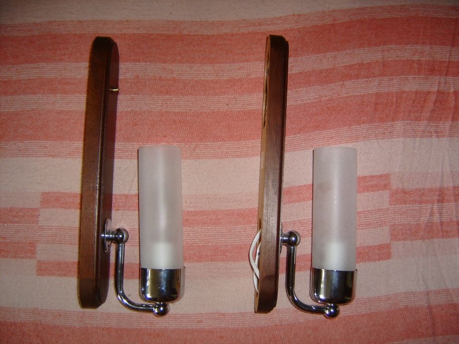 Dwa ładne kinkiety + Lustro -Słupsk !