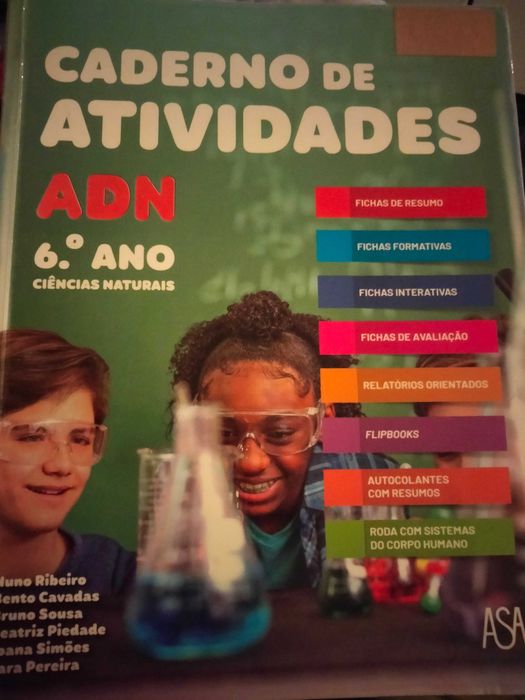 ADN 6 ano  manual e caderno de exercícios