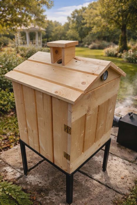 Wędzarnia drewniana