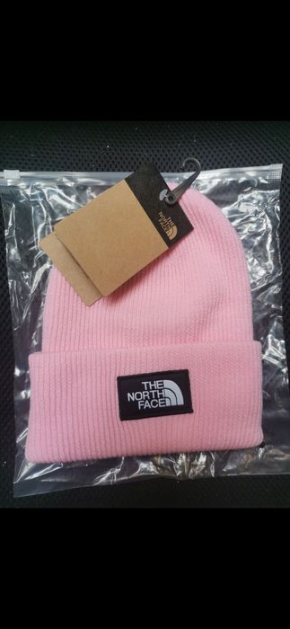 Czapka zimowa the north face różowa