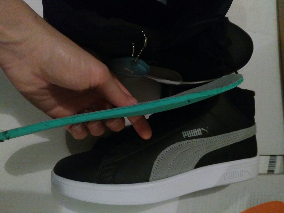 Puma zimowe buty 38,5 puma smash v2 mid ocieplone, skóra