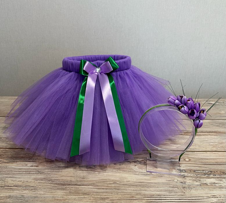 Костюм крокус ,костюм квіточки ,костюм цветочка