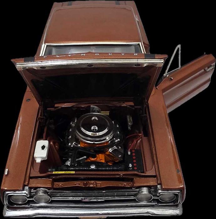 Model 1:18 Diecast Promotions 1967 Plymuth GTX