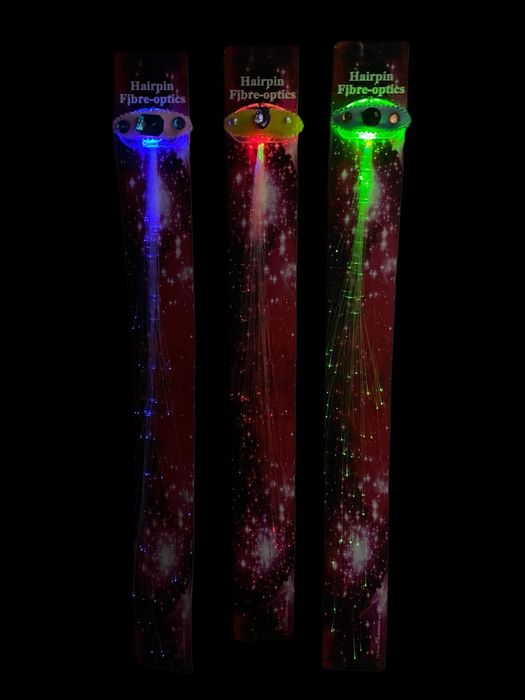 10 szt ozdób do włosów LED