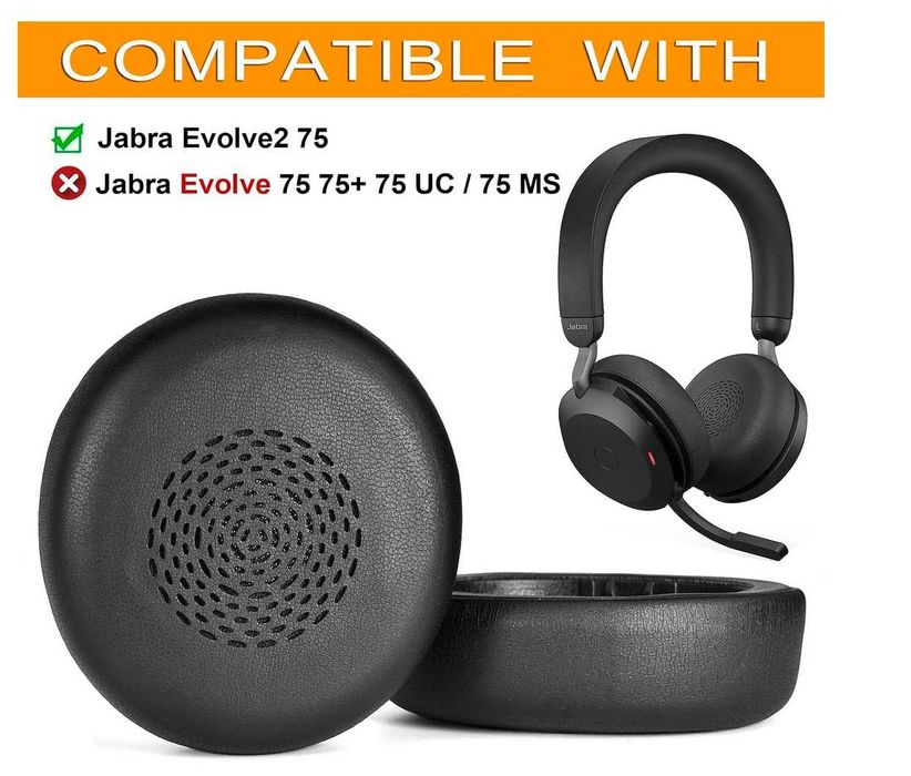 Амбушюры Jabra Evolve Engage 20 65 75 Plantronics BLACKWIRE C3225