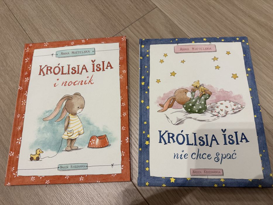 2 książki Królisia Isia