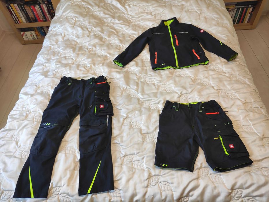 Dziecięce spodnie Engelbert Strauss Motion 2020 r. 134-140 jak new