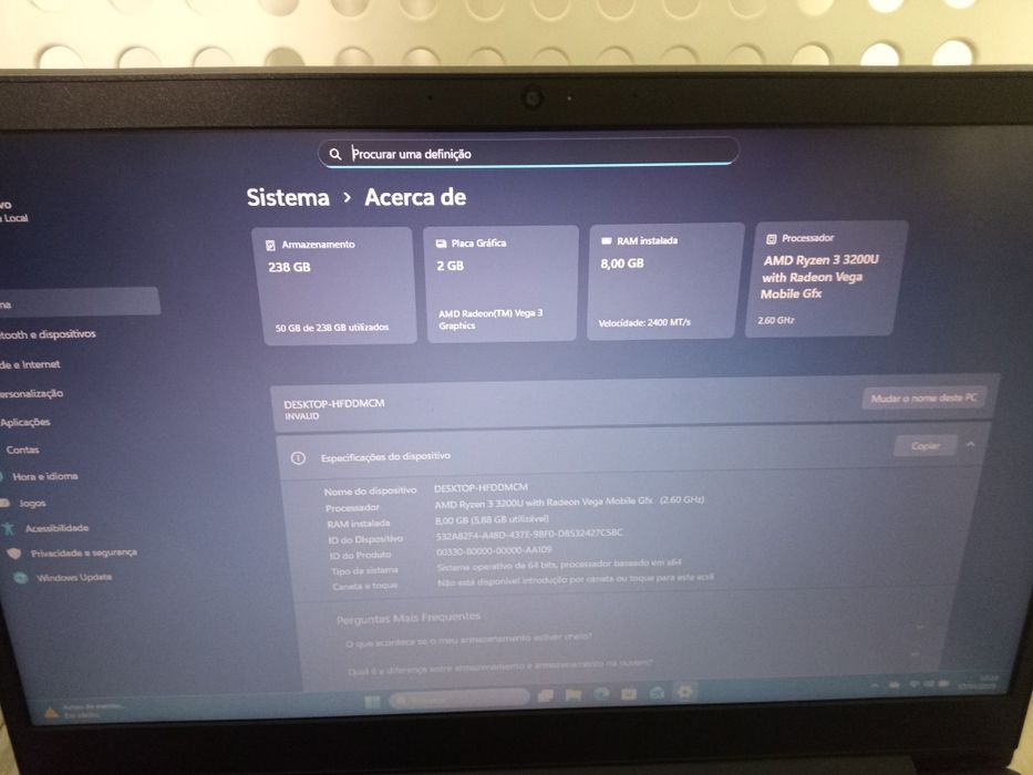 Lenovo Ideapad S145 – AMD Ryzen 3 | 8GB RAM | 256GB NVMe | GPU  2GB