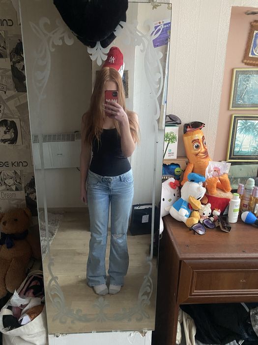 джинсы bootcat клеш