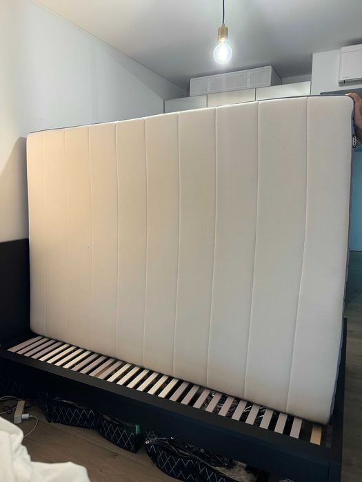 VESTERÖY
Colchão molas ensacadas, firme/azul claro, 140x200 cm "IKEA"