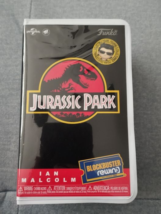 Funko Pop Blockbuster Rewind Ian Malcom