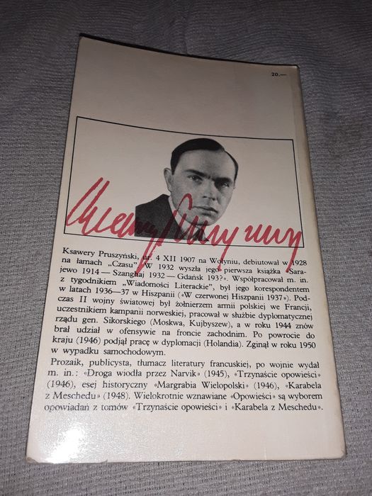 Opowieści Ksawery Pruszyński seria biblioteka literatury Trzydziestole