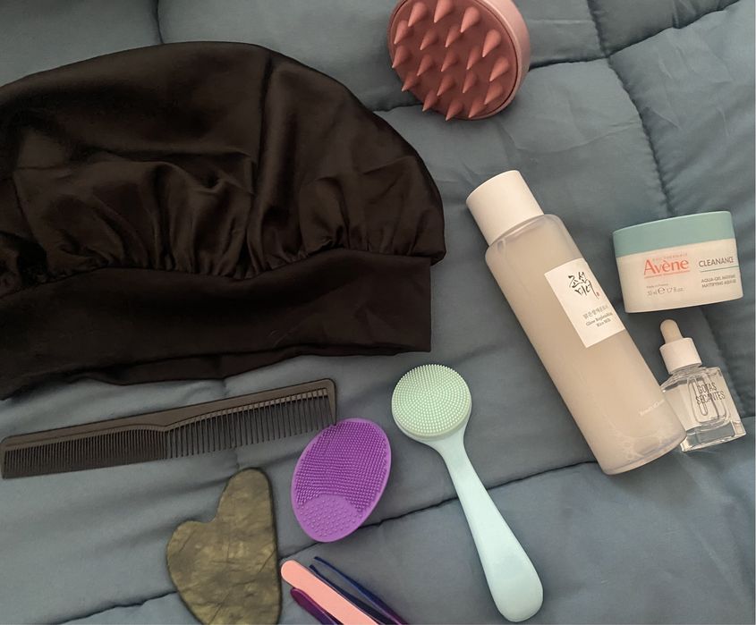 Tónico + creme rosto. Oferta acessórios