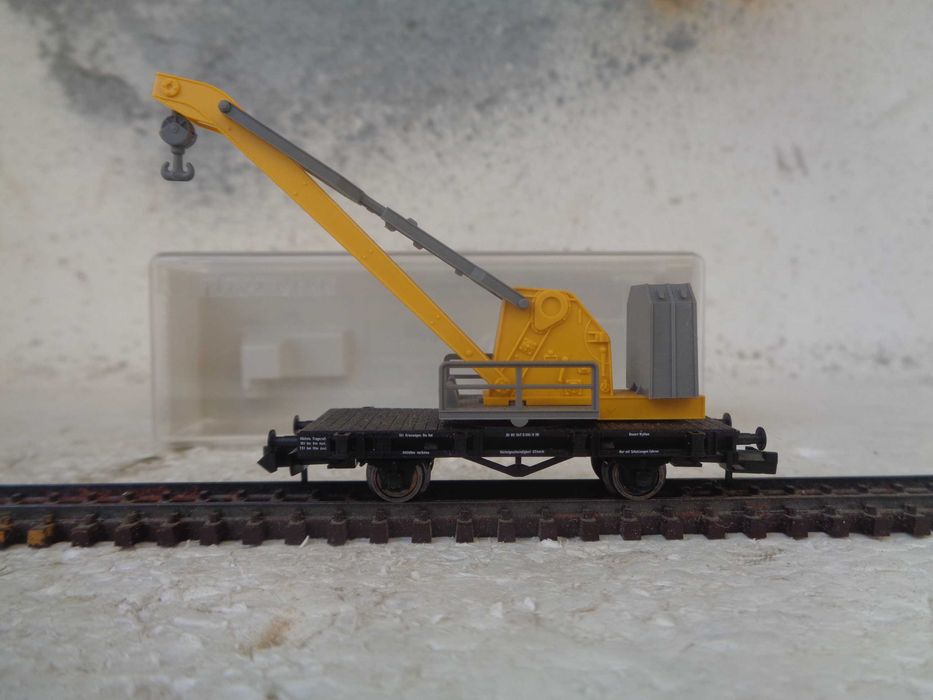 1:160 Fleischmann Carruagem Grua refª 8502 K