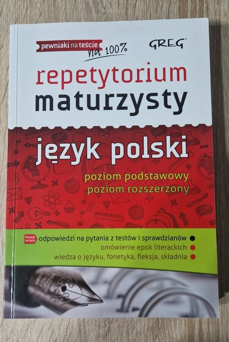 Repetytorium maturzysty język polski p. podstawowy i rozszerzony