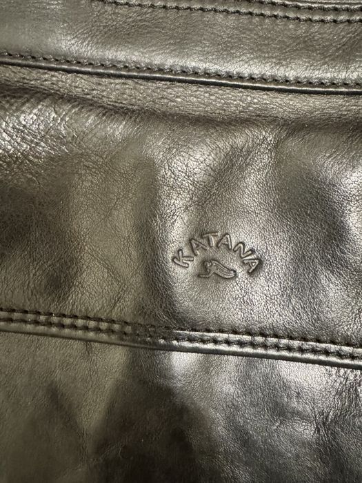 Шкіряна сумка Katana кожаная сумка