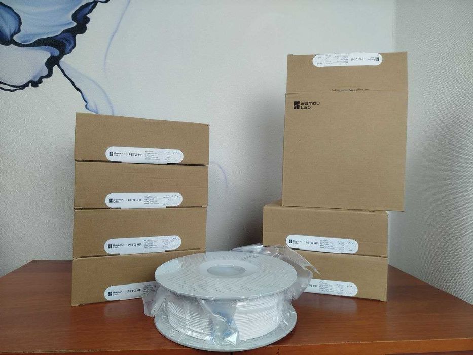 Пластик PETG HF білий Bambu Lab для 3D друку