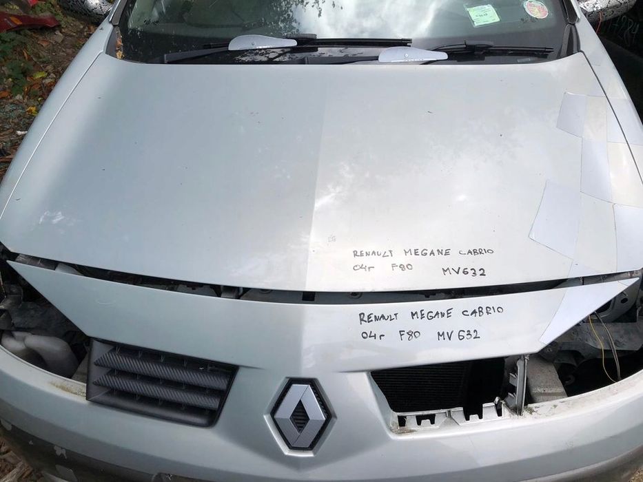 Maska Pokrywa Silnika Renault Megane Cabrio Mv632