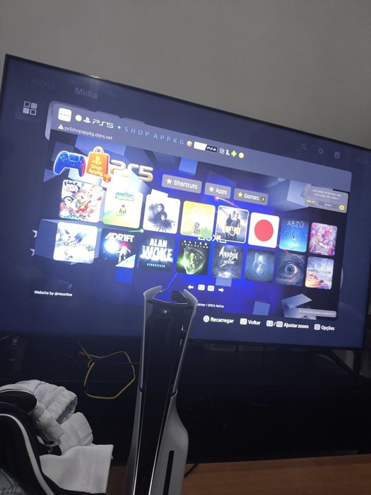 Playstation 5 slim Desbloqueada com leitor firmware 7.40